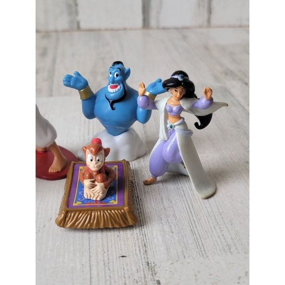 Disney Aladdin Abu Jasmine Genie playset toy figure - Picture 4 of 7